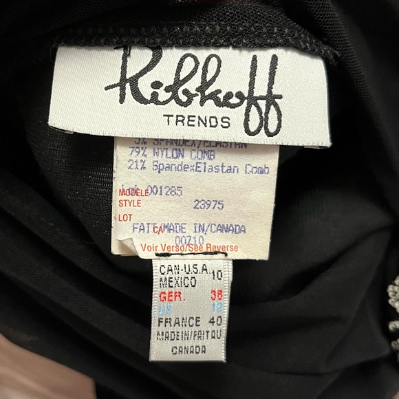 Joseph Ribkoff beaded mesh top - Picture 2 of 2